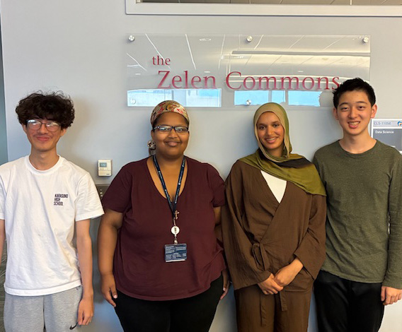 Picture of CURE interns from summer 2025